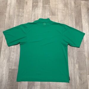 Mens NWOT Footjoy Golf Mock Neck Performance Shortsleeve Shirt